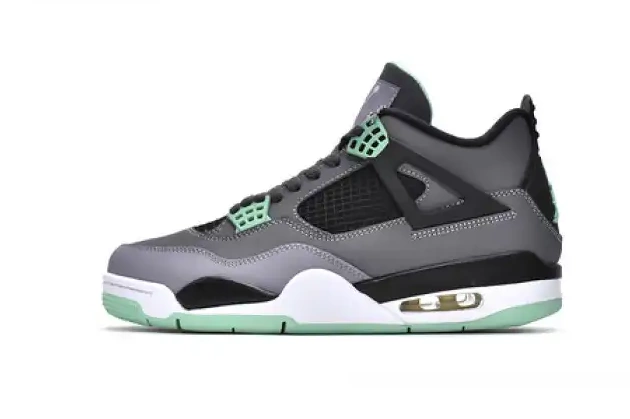 4 Glow Retro Green Jordan Air 308497-033 0522